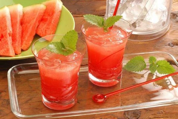cold pressed watermelon juice
