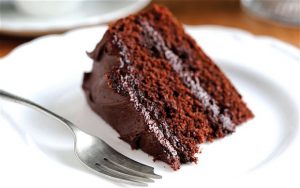 chocolate cake for breakfast