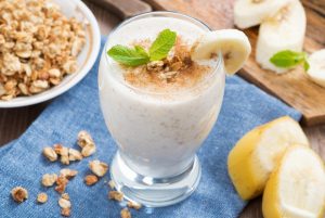 oats in smoothie